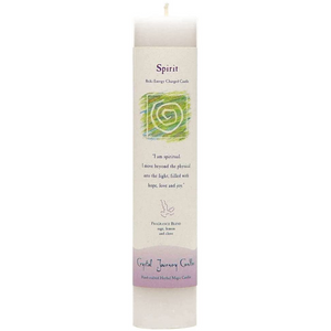 Reiki Herbal Pillar Candle Spirit
