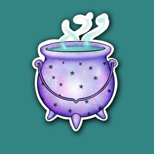 Sticker || Purple Cauldron