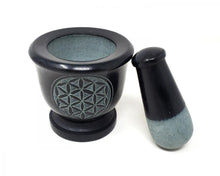 Mortar and Pestle || Flower of Life
