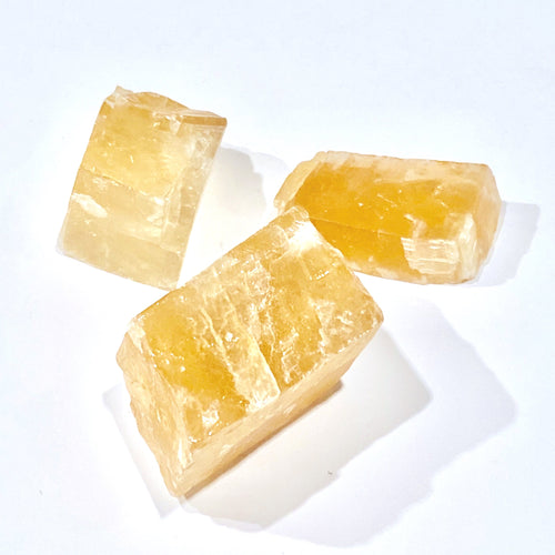 Raw Crystal || Orange Calcite