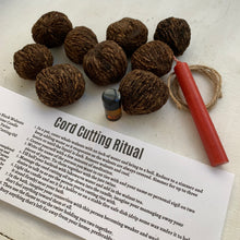 Cord Cutting Ritual Kit with Black Walnuts