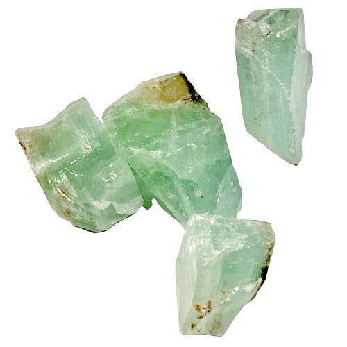 Raw Crystal || Green Calcite