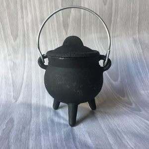 Cauldron || 3" Mini Potbelly || Cast Iron